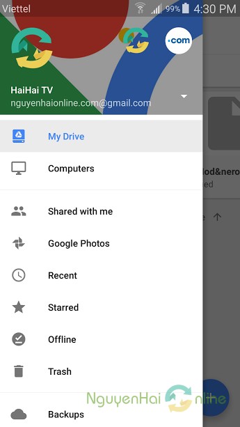 drive on android